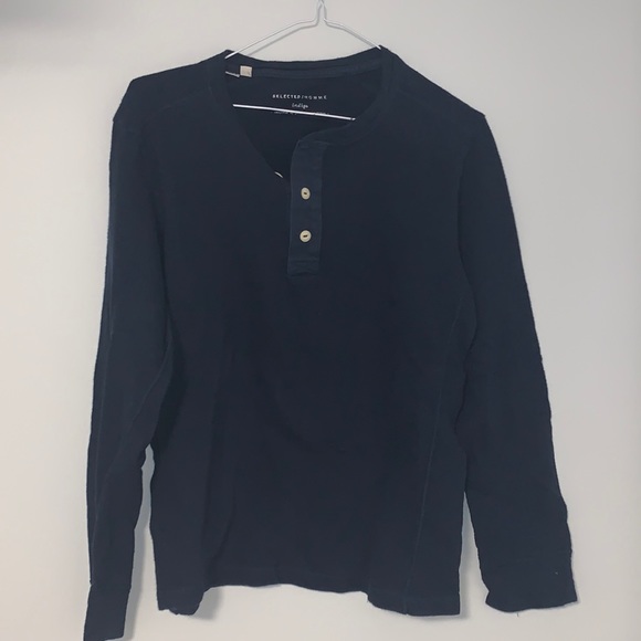 Selected Homme Henley - Picture 2 of 3